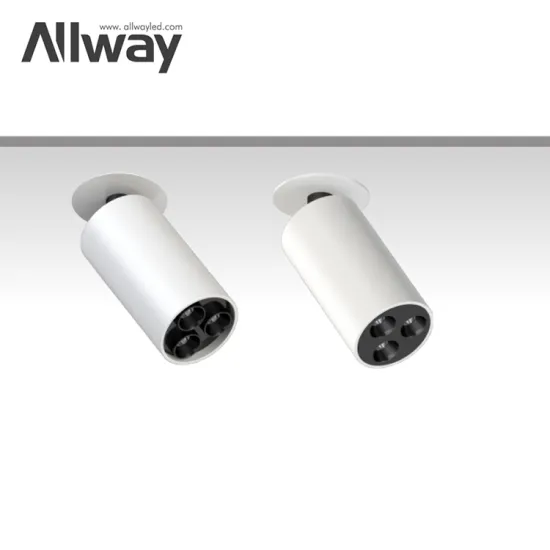 ALLWAY Zhongshan Ceiling Down Lamp: An 8W LED Spot Light with Adjustable Trimless Aluminum PC Design for Indoor Hotel Lighting
