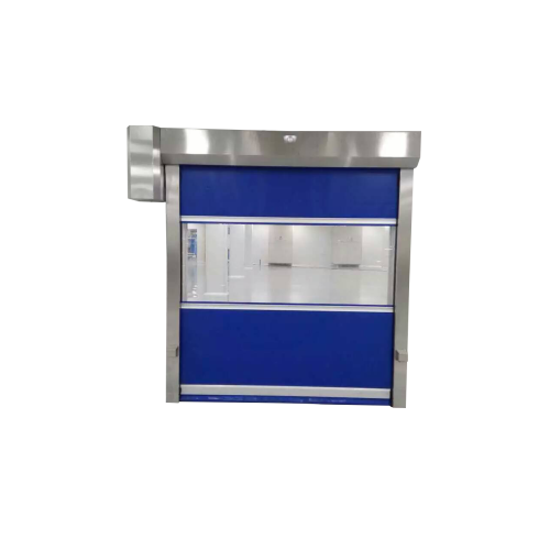 Automatyske Industrial PVC High Speed ​​Rolling Shutter Doors