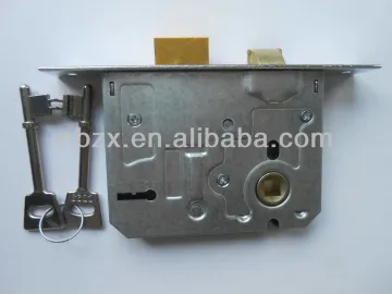 reversible latch mortise lock body