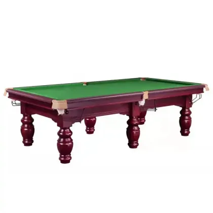 International Standard 12 Ft Snooker Billiard Table with Superior Quality Slate