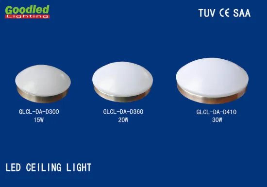 Round 15w Surface Mounted Led Ceiling Light 300x110mm With Aluminum Housing