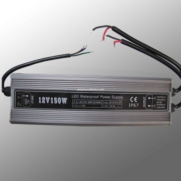 China 2 years warranty over load DC12V/24V 150W transformer for led light