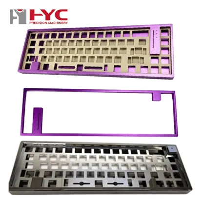 CNC Anodized Custom Aluminum Mechanical Keyboard Case