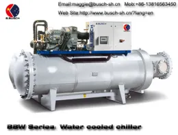 BUSCH BBW water cooled screw chiller