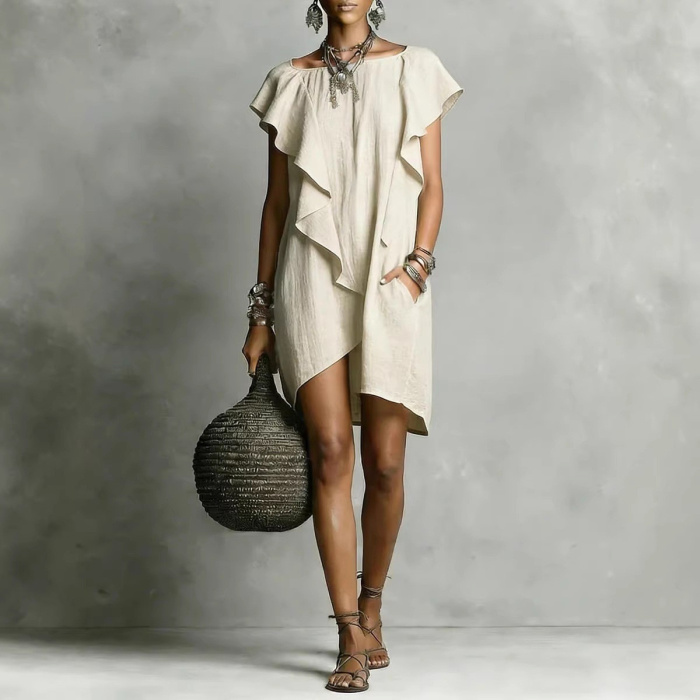 Vestidos macios e descontraídos projetados para o conforto feminino