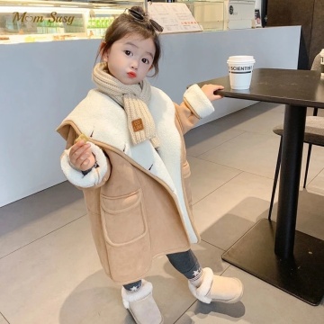 Baby Girl Hooded Jacket Loose Kids Jacket