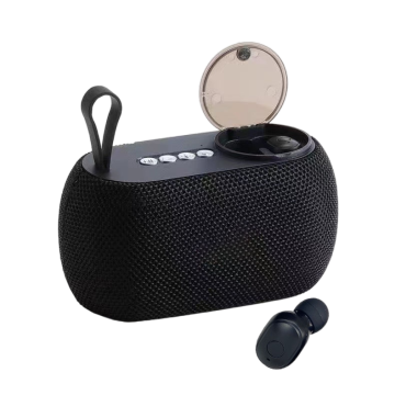 Headset Bluetooth 2-in-1 dengan speaker PA aktif, earbud &amp; audio nirkabel untuk smartphone dan komputer