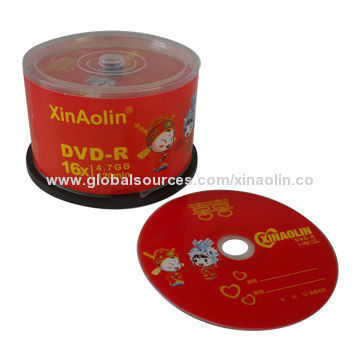 Blank DVD-R Discs with 16x Recording Speed