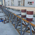 Projetos modulares de torres estaiadas para implantação eficiente