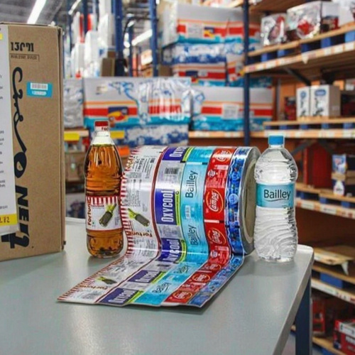 Waterproof BOPP/OPP Mineral Water Label Roll Manufacturer
