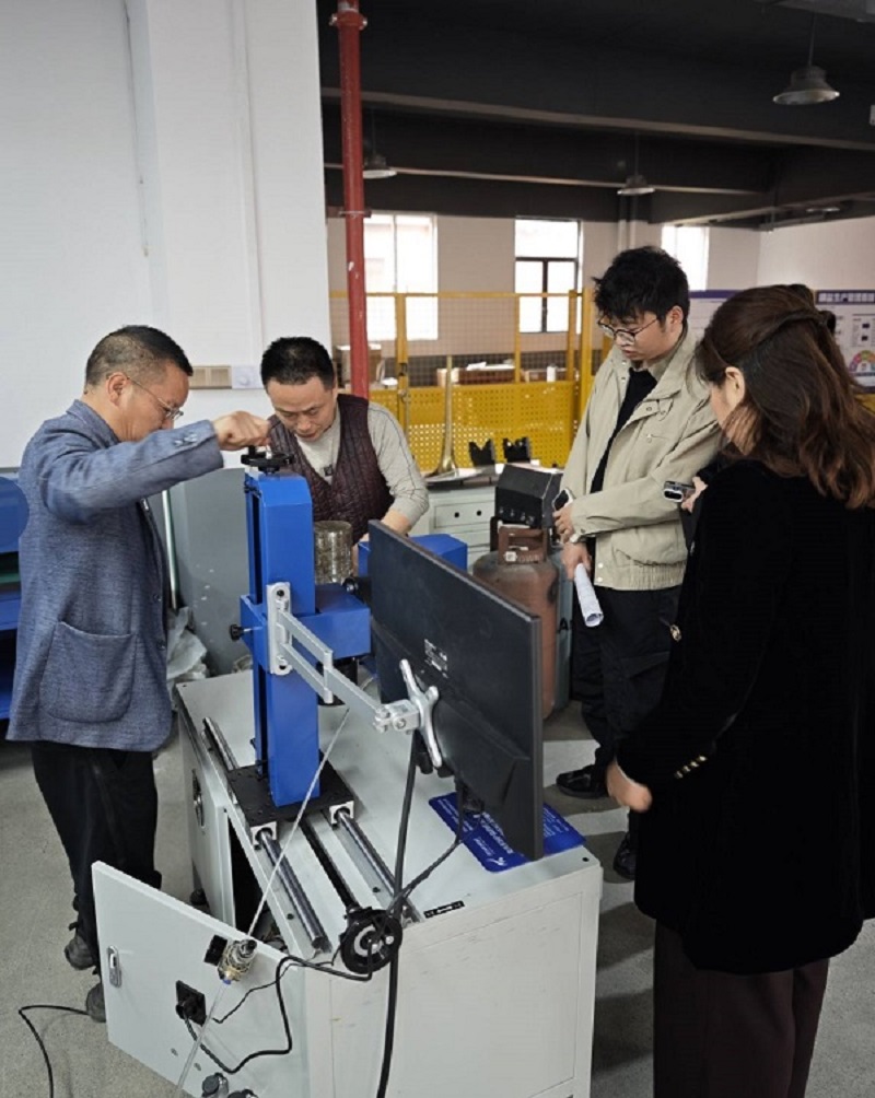 Customer Visits Chuke Intelligent for Inspection; Flange Marking Machine's "Millimeter-Level Precision" Wins Customer's Heart