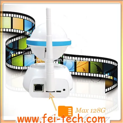 Wireless security ip camera smart network