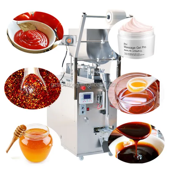 Automatic Vertical VFFS Bag Packing Machine for Liquid Sauces and Honey Sachets