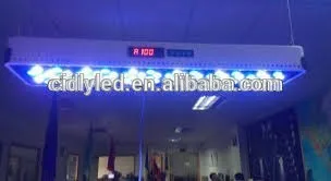 Programmable led aquarium lighting 12 for saltwater reef tanks, drop shipping marine aqaurium light
