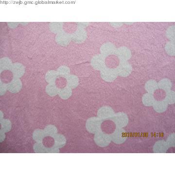printed 100%polyester coral fleece blanket