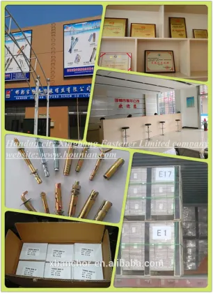 hot sells hilti chemical anchor bolt manufacure