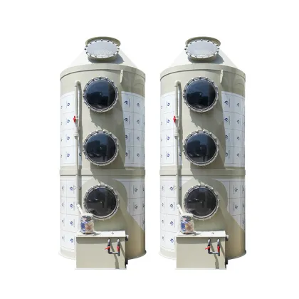 Exhaust gas treatment equipment air purification