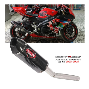 Slip-On Exhaust for Suzuki GSXR1000 2003-2006