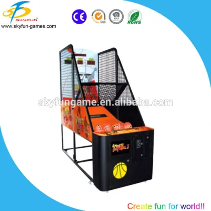 Amusement park arcade basketball machine/ street basketball shooting