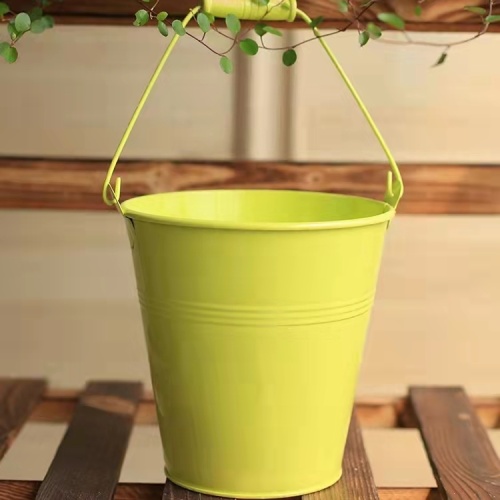 Candy color hanging bucket home decor