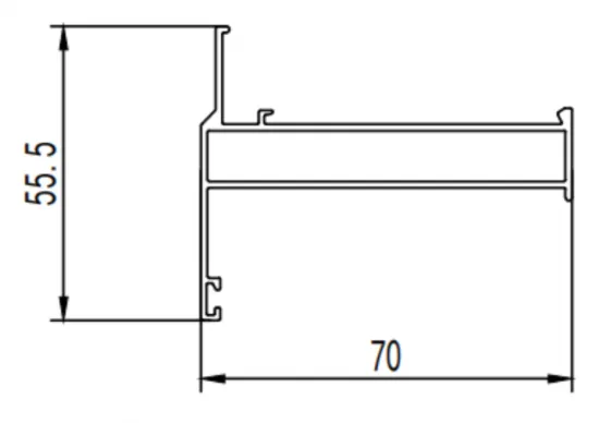 Fast production casement window profile extrusion dies