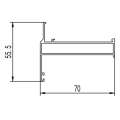 Fast production casement window profile extrusion dies