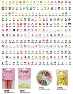 Nail DIY decoration Nail stick polymer clay
