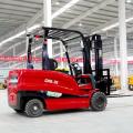 4 ล้อ counter -balance Electric Forklift สำหรับแคบ