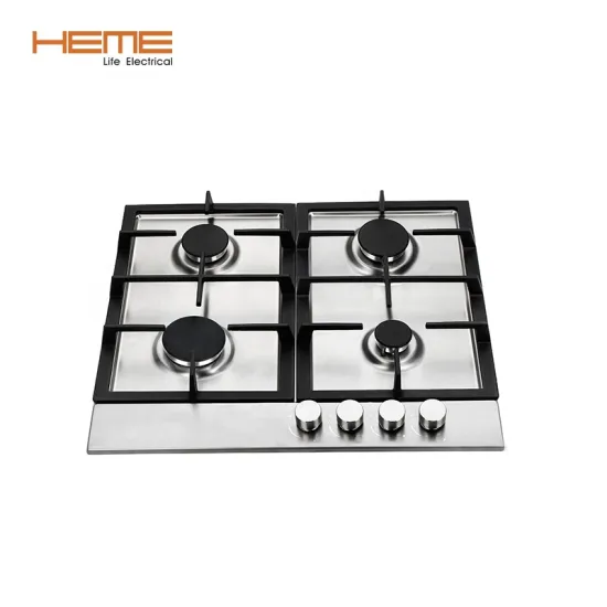 Built-in Stainless Steel 4 Burner Gas Hob with CE Approval