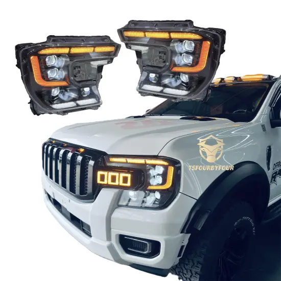 LED Front Lights for Ranger T9 2023-2024 - Pickup Truck Headlamps