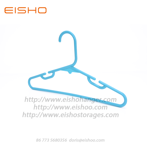 EISHO Anti Skidding Rounded Plastic Children Hangers