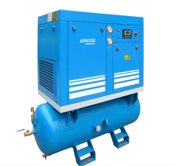 Oil-Lubricated Receiver Mounted Screw Air Compressor