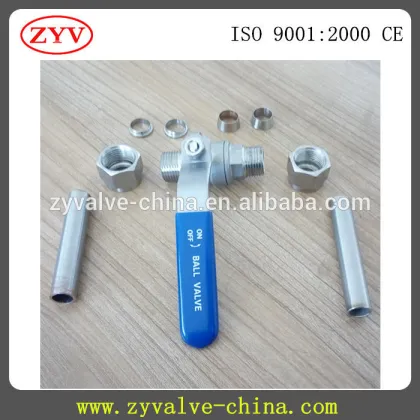 Card sets of ball valve