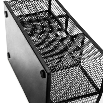 fashion multi-functional card box pen holder metal mesh