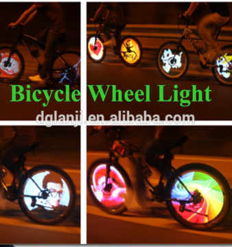 Great Brightness Plastic LED Bicycle Wheel Light