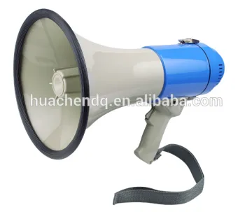 CE 25w professional powerful loud speaker with siren