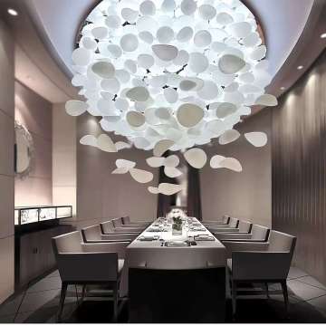 Hotel Lobby and Banquet Hall Chandelier Design for Sales Department