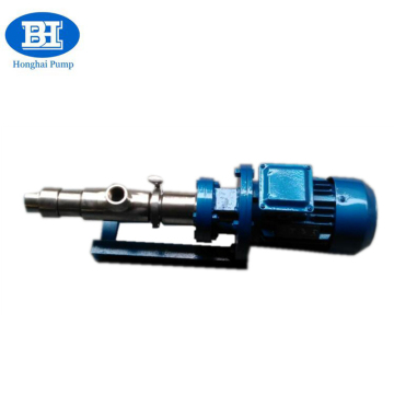industry single slurry sludge dredge screw pump