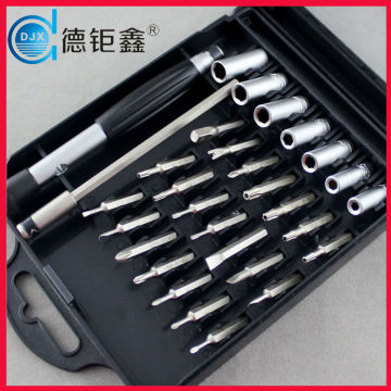 2013 China factory supply high quality 28 in 1 screwdriver set repair tool for cell phone