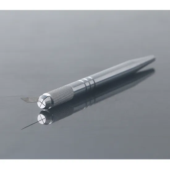 Best Price Permanent Makeup Eyebrow Light Silver Microblading Pen