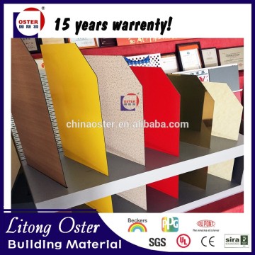 Outdoor curtain wall PVDF 4mm aluminum composite panel ACP cladding prices