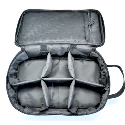 Carry Handbag Shoulder Fishing basket Fishing Lure zip lock bag and Fishing rod bag EVA fish tackle rod tool bag
