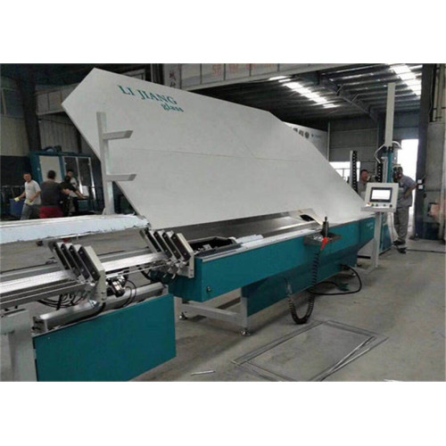 Aluminum spacer bending and cutting machine