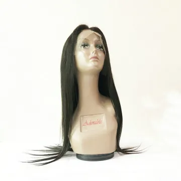 360 lace frontal wig human hair,360 frontal wig, Natural color indian women hair wig lace