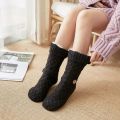 Herren strickten dicke Fuzzy -Slipper -Socken