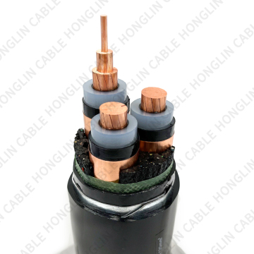 Voltan Sederhana CE CEAFIED CERTIFIED ALUMINUM TOUR TUNGA 4X50mm² 300mm Kabel Kuasa Elektrik Berperisai 300mm