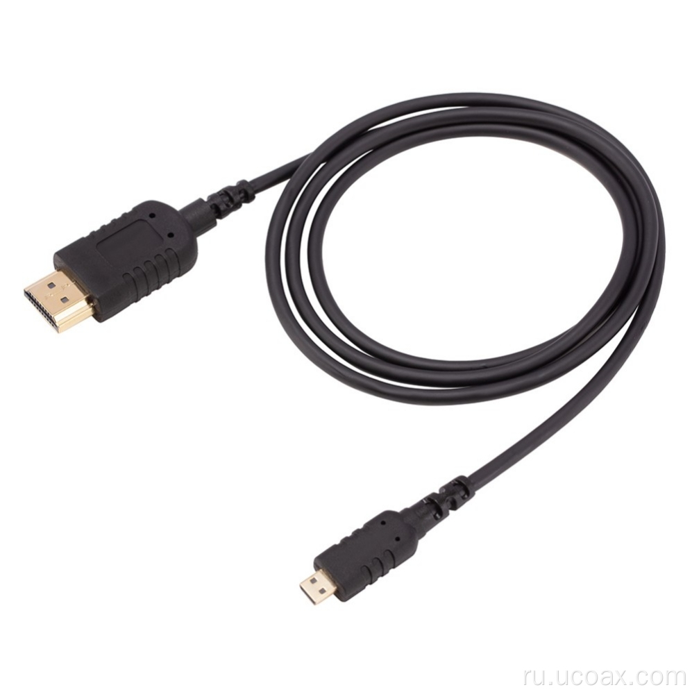 HDMI Micro до HDMI 3M Black