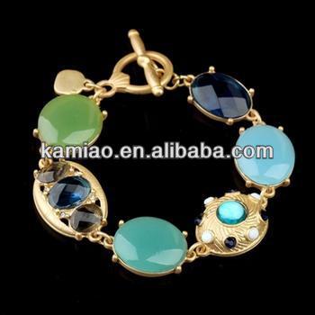 ladies jewelry 2015 new trend rhinestone slide bracelet letters