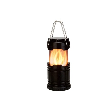 2-in-1 Retractable Handheld & Hanging Flickering Flame Lantern: Portable & Versatile Lighting Solution