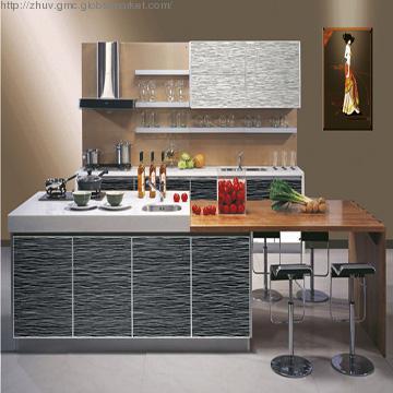 High Water-Proof Acrylic Kitchen Cabinet